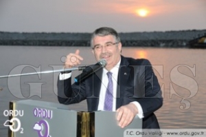 Bakan Şahin, Ordu-Giresun Havaalanı İnşaatını İnceledi Bakan Şahin, Ordu-Giresun Havaalanı İnşaatını İnceledi