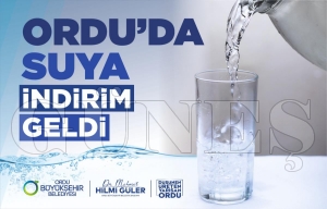 ORDU BYKEHR BELEDYESNDEN SUYA NDRM