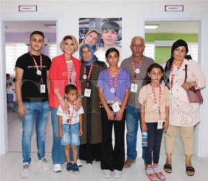 Glben Ergen, depremde hayatn kaybeden Taha Duymaz'n ismini anaokuluna verdi