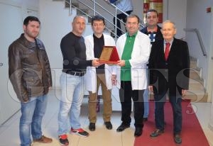 DNYA 8.SNE DOKTORLARDAN PLAKET