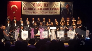 Yln ilk konseri Ordu Vakfndan