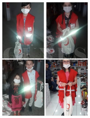 KIZILAY ÇOCUKLARI SEVİNDİRDİ KIZILAY ÇOCUKLARI SEVİNDİRDİ