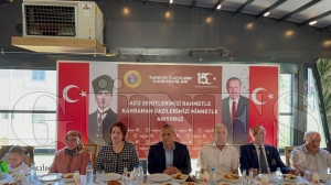 Vali Sonel ve Ei Handan Sonel, ehit ve gazi ailelerimizle bir araya geldi