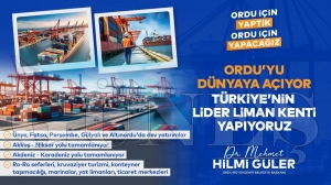 ORDU, ULUSLARARASI LMAN VE TURZM ARENASINDA YKSELYOR