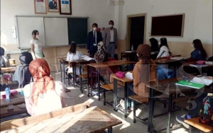 Müdür Atinkaya iki okulu ziyaret etti