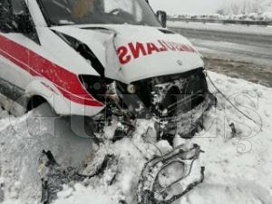 HASTA TAIYAN  AMBULANS KAZA YAPTI