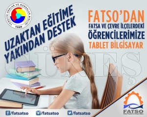 FATSO uzaktan eğitime yakından destek veriyor FATSO uzaktan eğitime yakından destek veriyor