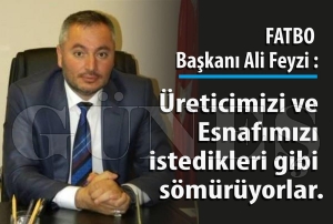 FATBO Başkanı Ali Feyzi FATBO Başkanı Ali Feyzi