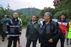 Bykehir Belediyesi, Fatsa belediyesi, Afad ve Oski yaanan sel felaketi iin el ele verdi
