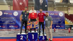 ORDULU HALTERC BERKAY AY'DAN TRKYE AMPYONASINDA BYK BAARI