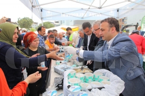 Fatsa belediyesi ve Ziraat Odas ibirlii ile dnya iftiler gn etkinlii