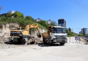 Fatsada yollar geniletiliyor