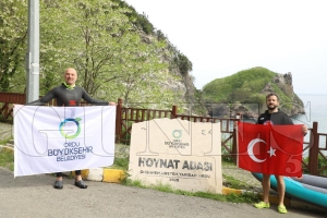 Karadenizin dalgalarnda 19 Mays cokusu