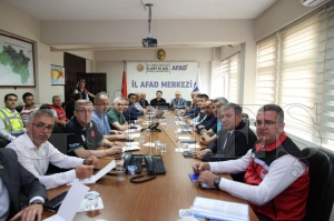 Afad bakan Memi Orduda... Sk tedbirlerle teyakkuz hali devam ediyor