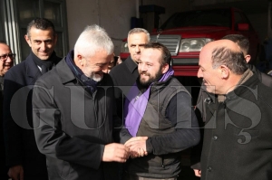 Enver Yılmaz sahaya indi Enver Yılmaz sahaya indi
