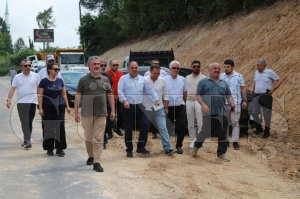 Milletvekili Hamarat, nyede devam eden ulam, kltr ve salk yatrmlarn yerinde inceledi