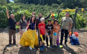 Tahtaba mahallesinde ocuklarn park sevinci