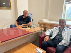Altunta��tan Prof. Dr.  �smet Dindar�a ziyaret