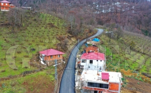 ORDU LE TOKATI BRBRNE BALAYAN GZERGAH ASFALTLANIYOR