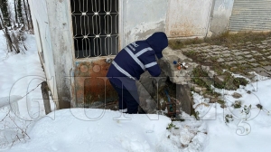 Dondurucu so�ukta su mesaisi