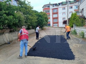 Fatsann mahallelerinde yollar onarlyor, ulam rahatlyor