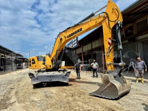 Fatsa zel sanayi sitesinde beton yol almas