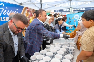 Fatsa belediyesinden aure ikram