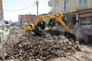 Kurtulu mahallesi hal blgesinde yollar konfora kavuuyor