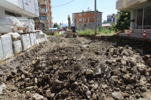 Kurtulu mahallesi hal blgesinde yollar konfora kavuuyor