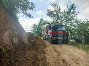 Fatsann krsal mahalle yollarnda iyiletirme ata