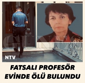 Fatsalı Profesör evinde ölü bulundu Fatsalı Profesör evinde ölü bulundu