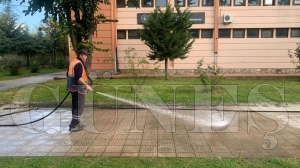 Fatsa belediyesi�nden �ehir genelinde yo�un temizlik �al��mas�