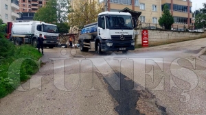 Fatsa belediyesi�nden �ehir genelinde yo�un temizlik �al��mas�