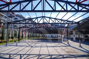 Karadeniz�in en b�y�k pazar�na yap�lan ek alanda sona yakla��ld�