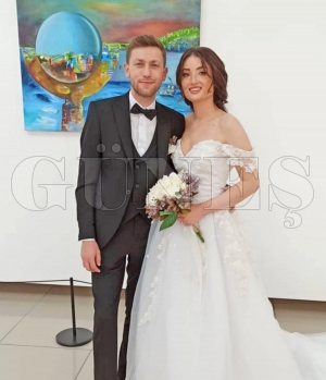 Selenay ile Ozan'ın en mutlu günü Selenay ile Ozan'ın en mutlu günü
