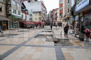 Yayalaştırma Projesi'nin yüzde 50'si tamam Yayalaştırma Projesi'nin yüzde 50'si tamam