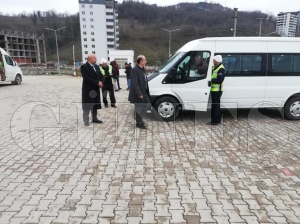 Fatsa'da öğrenci servisleri denetlendi Fatsa'da öğrenci servisleri denetlendi