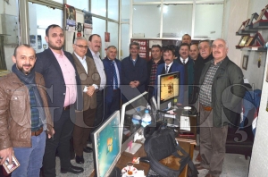 Ayhan Badan gazetemize ziyaret