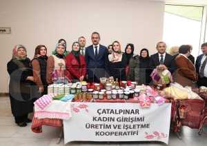 Ordu’da kurulan kadın kooperatifleri buluştu Ordu’da kurulan kadın kooperatifleri buluştu