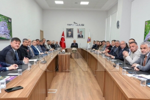Mevsimlik tarm iilerine ynelik hazrlk toplants yapld