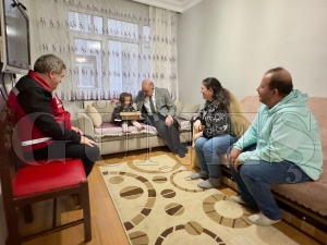 Vali Erol, engelli ailelerine verdi�i s�z� yerine getirdi