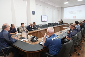 112 Acil �a�r� hizmetleri il koordinasyon toplant�s� yap�ld�