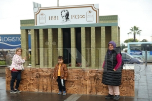 Fatsa belediyesinden temsili Anıtkabir