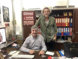 Soner Arıca gazetemizi ziyaret etti Soner Arıca gazetemizi ziyaret etti