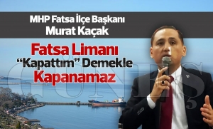 MHP Fatsa le Bakan Murat Kaak Fatsa liman, limandr liman