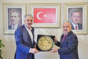 Başkan Güler, İstanbul İl Başkanı Kabaktepeyi ziyaret etti