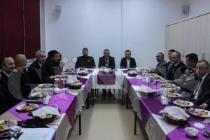 Kurum amirleri toplantıda biraya geldi Kurum amirleri toplantıda biraya geldi