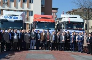 - FATSA’DAN BAYIR BUCAK TÜRKMENLERİNE 3 TIR GIDA YARDIMI - FATSA’DAN BAYIR BUCAK TÜRKMENLERİNE 3 TIR GIDA YARDIMI