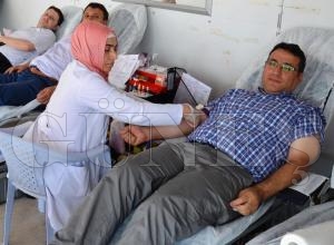 FATSALI MUHTARLAR KAN VERDİ FATSALI MUHTARLAR KAN VERDİ