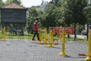 Fitness spor aletleri bykehir belediyesi tarafndan yenilendi